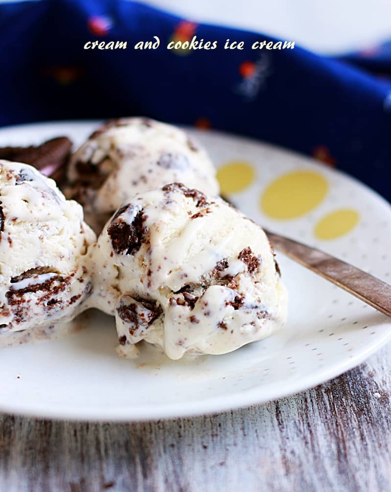 cookies and cream ice cream recipe