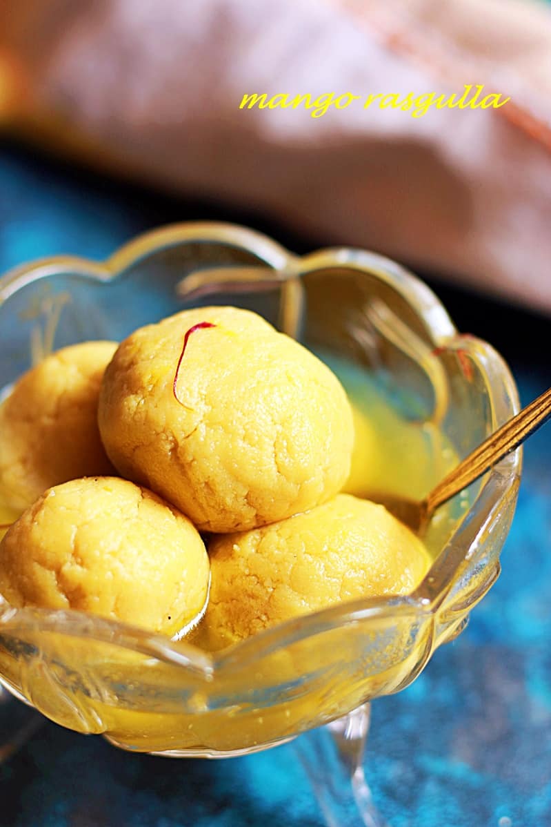 mango rasgulla recipe