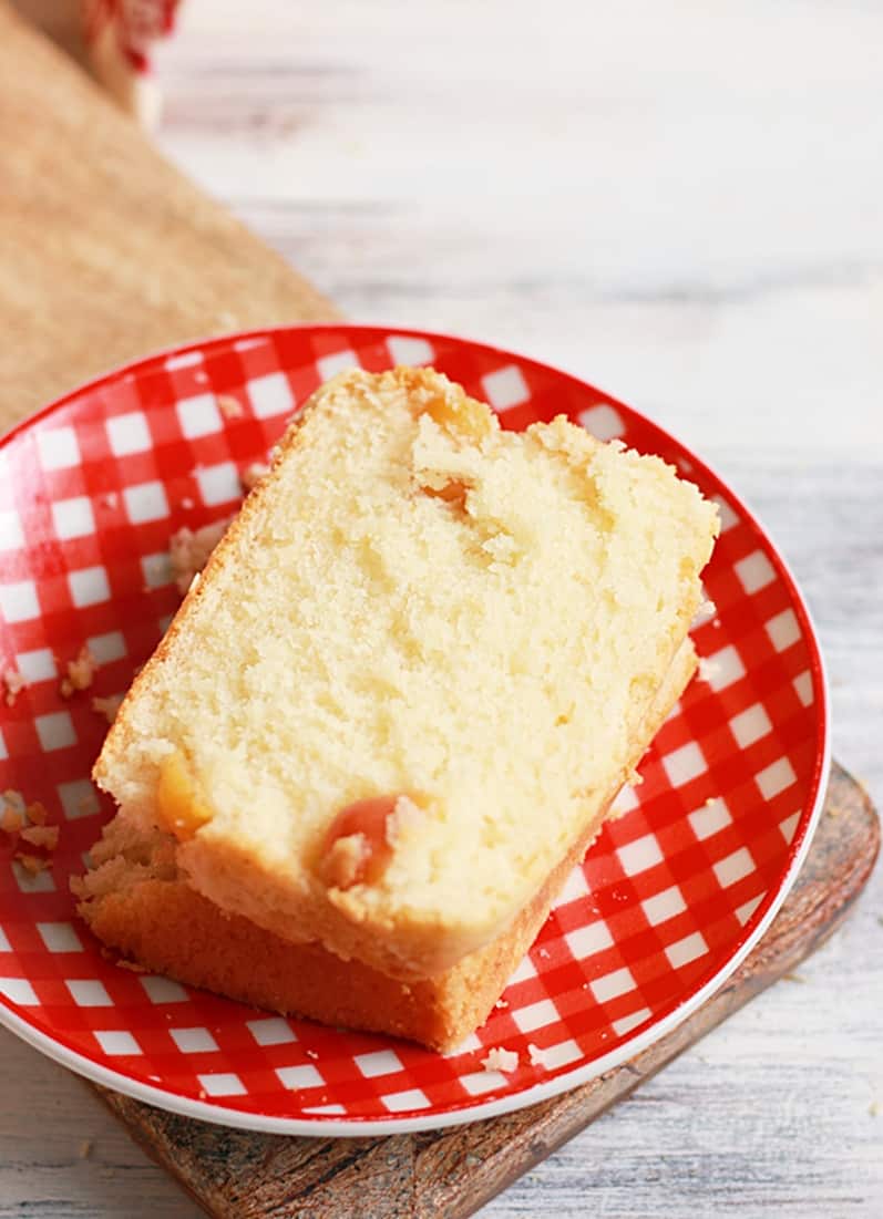 Eggless Pound Cake Recipe With Fresh Cherries Cook Click N Devour eggless-pound-cake-recipe-with-fresh-cherries-cook-click-n-devour