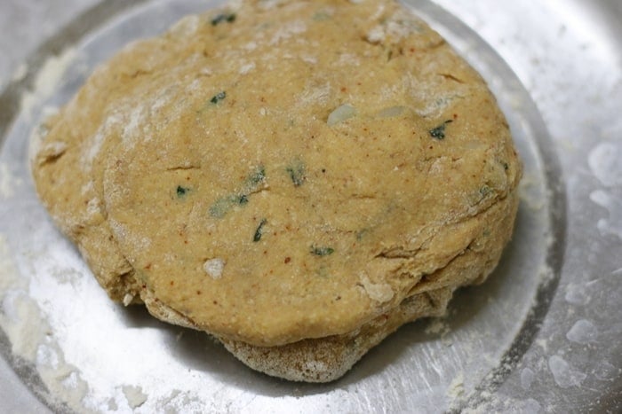 Dough for making aloo puri