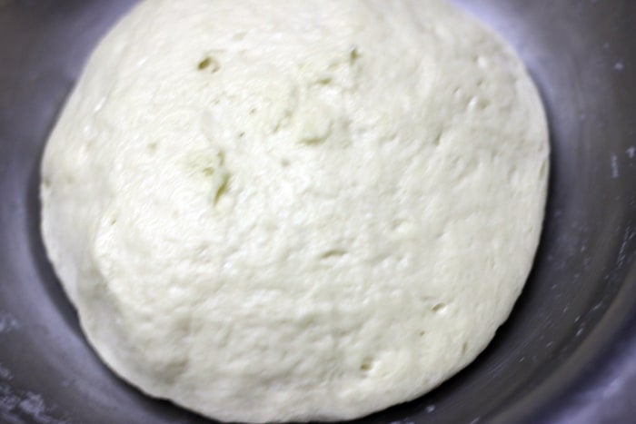 Plain flour dough for kulcha