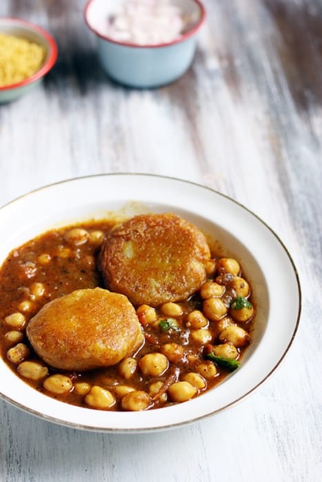 aloo tikki chole recipe d