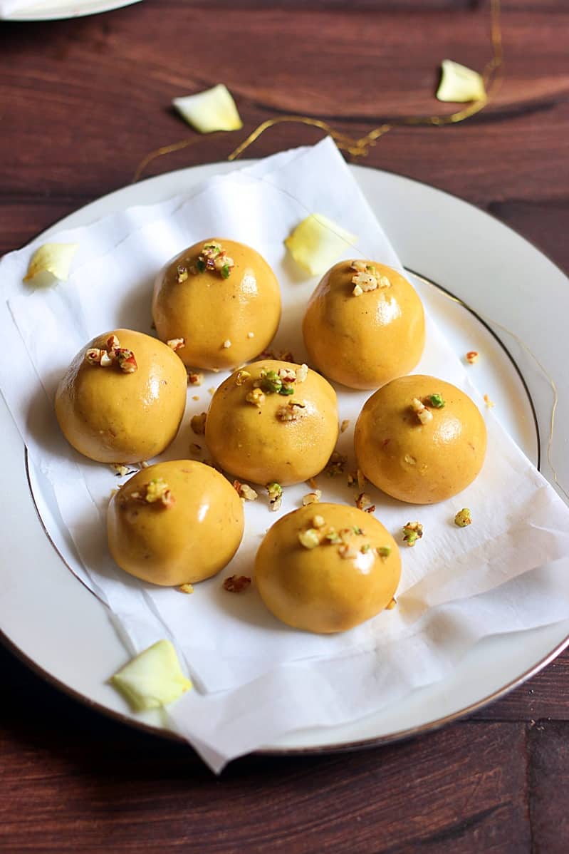 Besan Ladoo Recipe (Soft Melt In Mouth) | Cook Click N Devour!!!