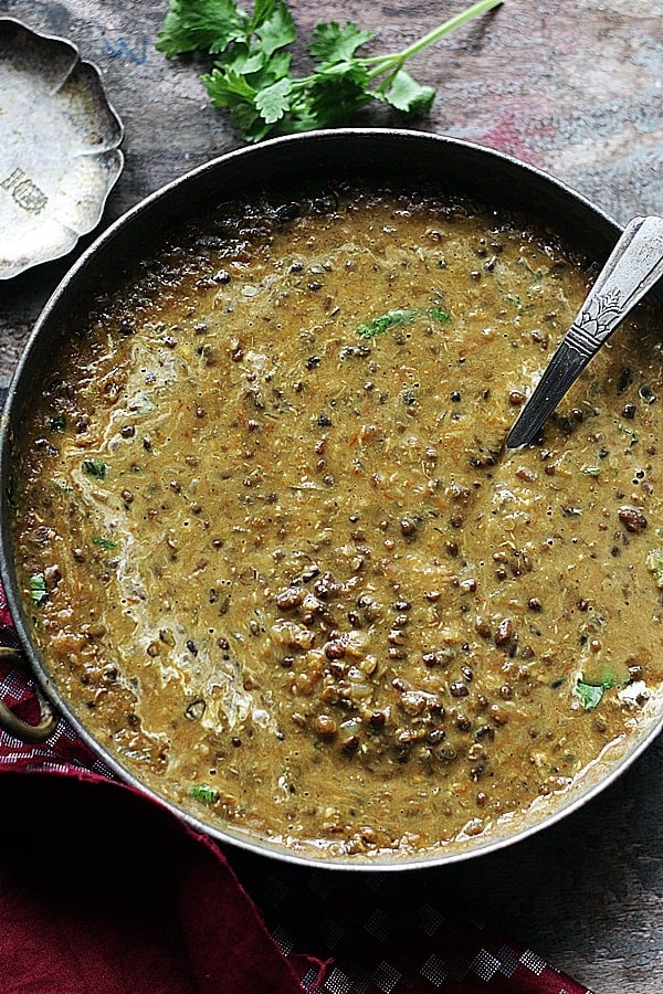 dal makhani ready to serve