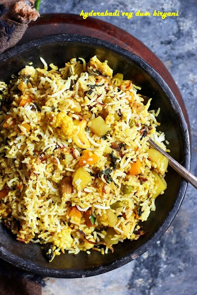 veg dum biryani recipe c