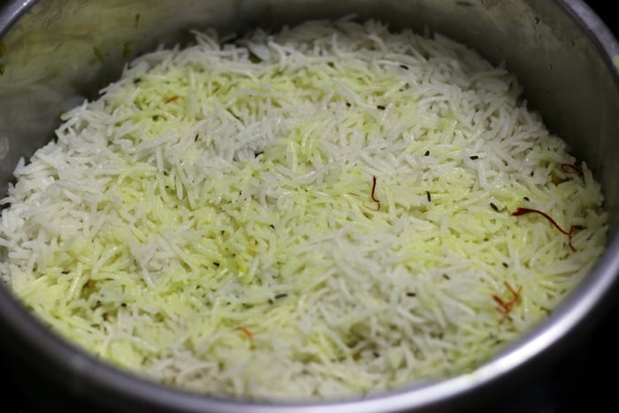 veg dum biryani recipe step 10