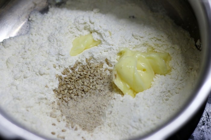 butter murukku recipe step 1