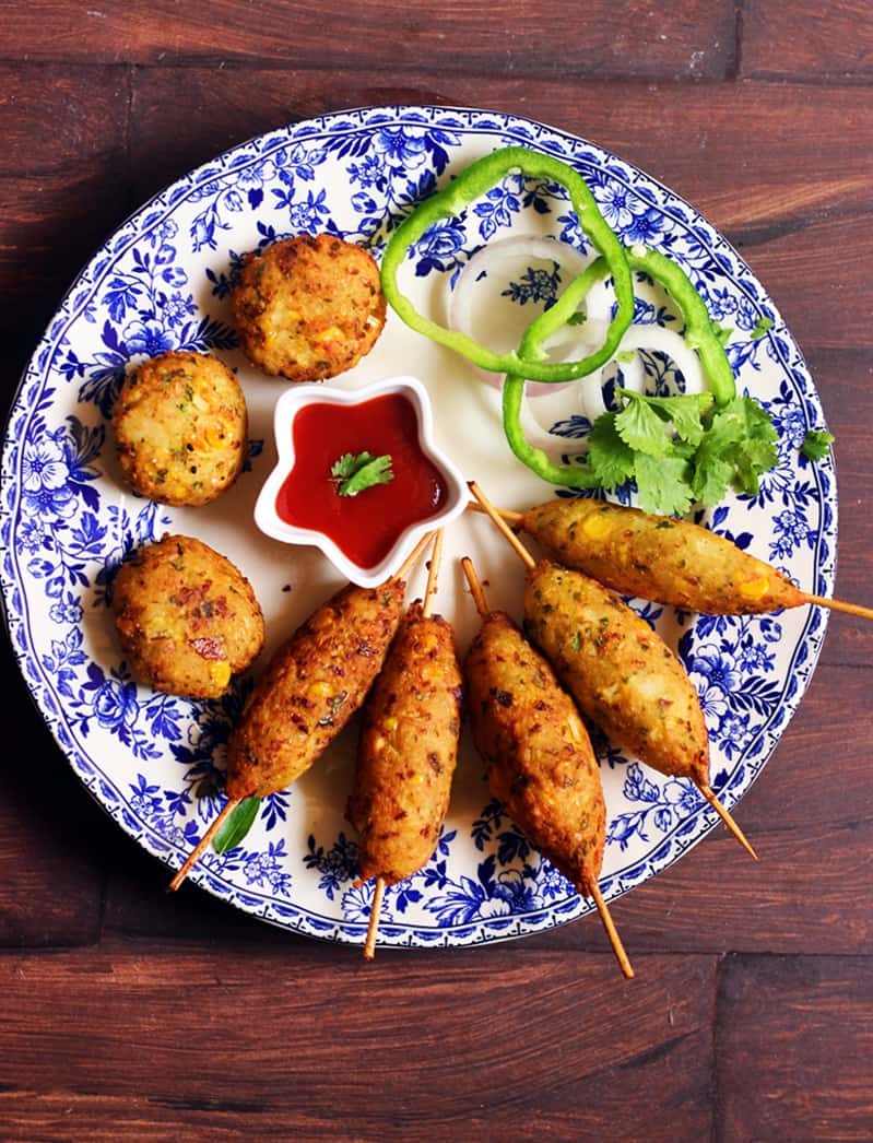 corn kebab recipe