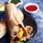 paneer kathi roll