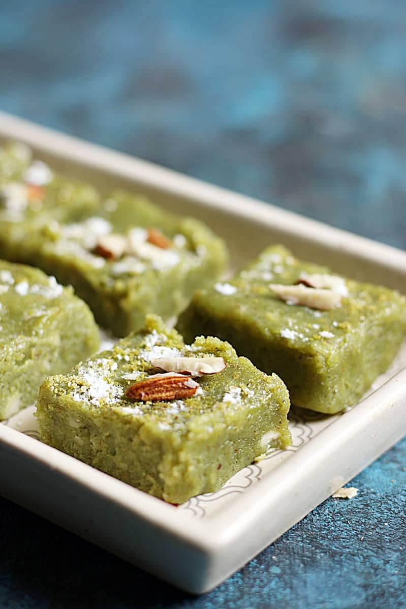 badam pista barfi recipe