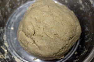 plain paratha dough ready to knead