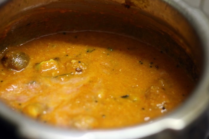 tomato sambar step 3