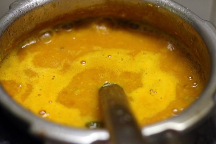 tomato sambar step 4