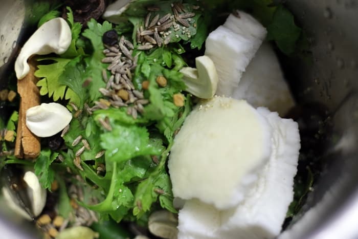 vegetable saagu recipe step 1