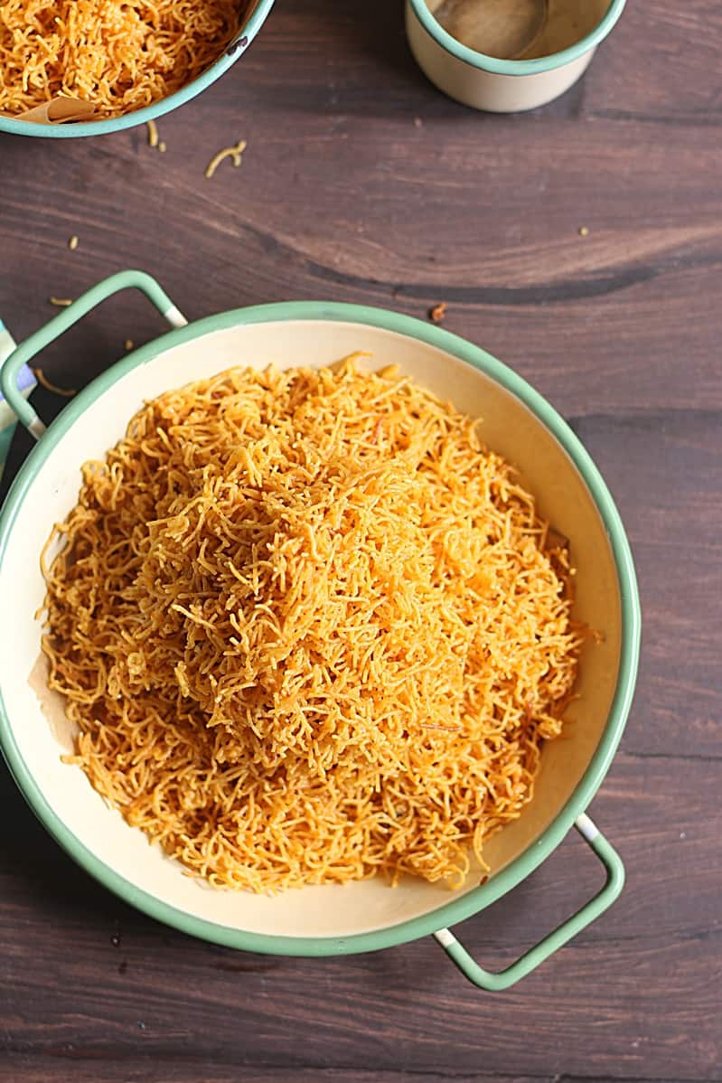 cheese sev recipe | how to make cheese sev | Diwali 2017 recipes