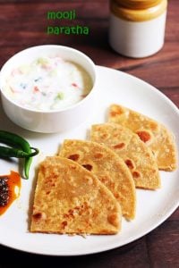 Mooli paratha recipe