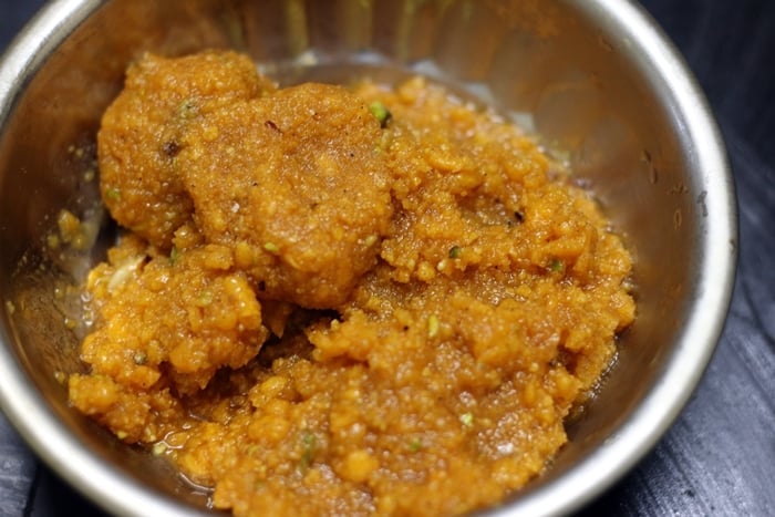 motichoor ladoo recipe step 7