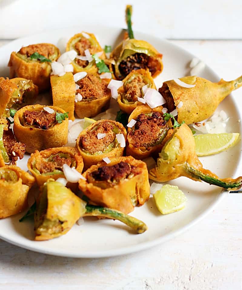 cut mirchi bajji recipe