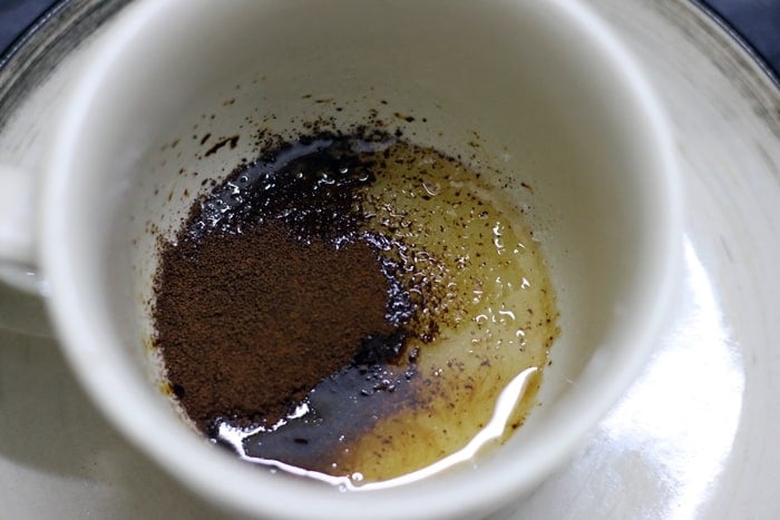 espresso coffee recipe step 1