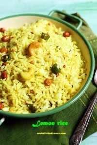 lemon rice recipe