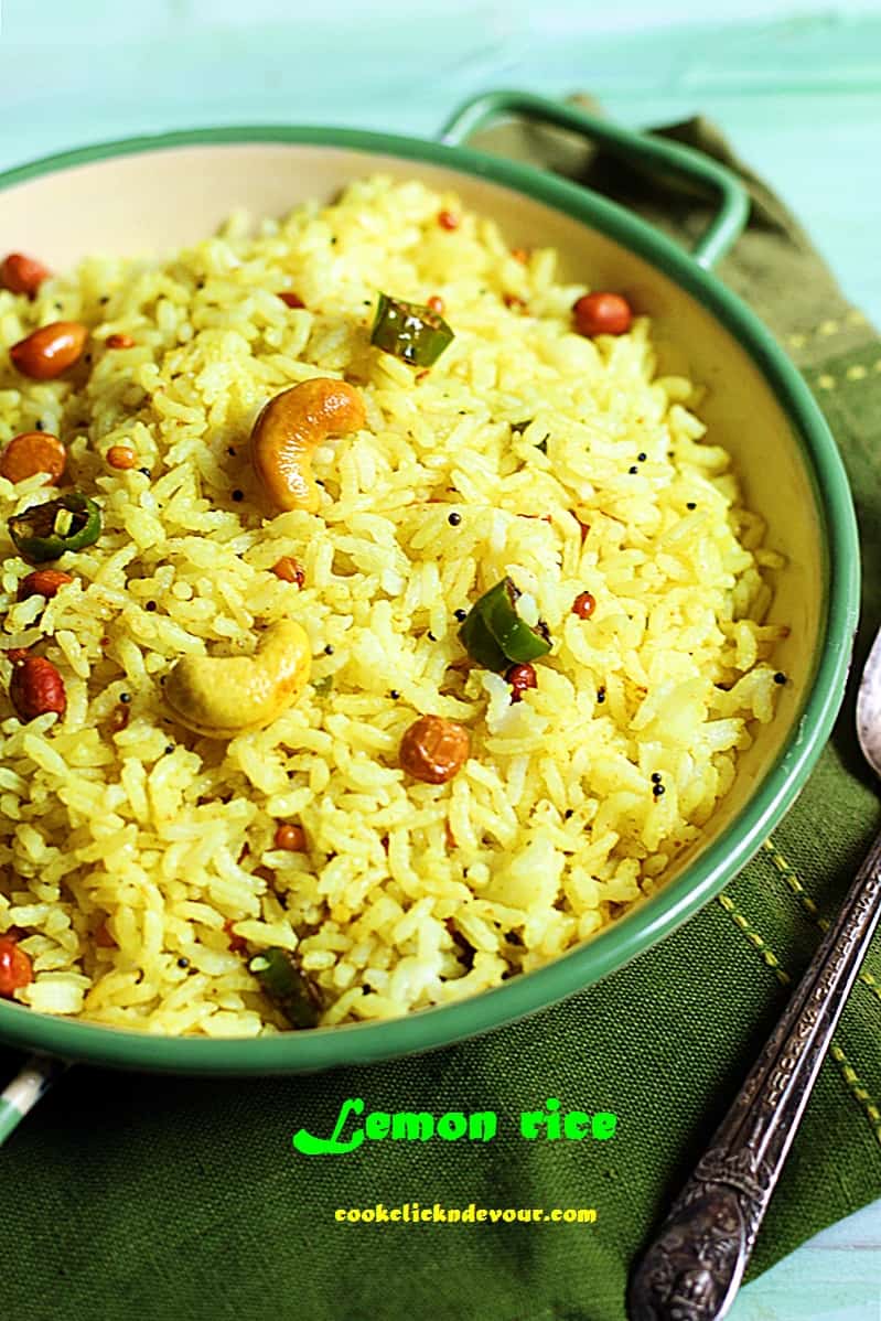 Lemon Rice Recipe Lemon Rice Recipe