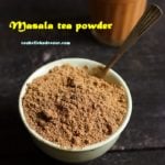 masala tea powder recipe.