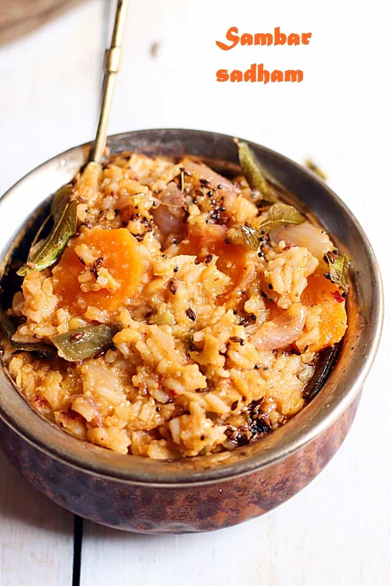 Sambar rice recipe