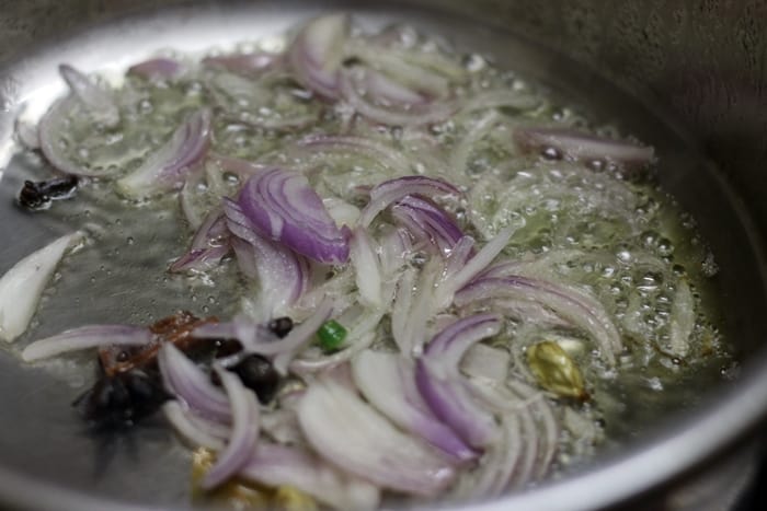 veg biryani restaurant style recipe step 2