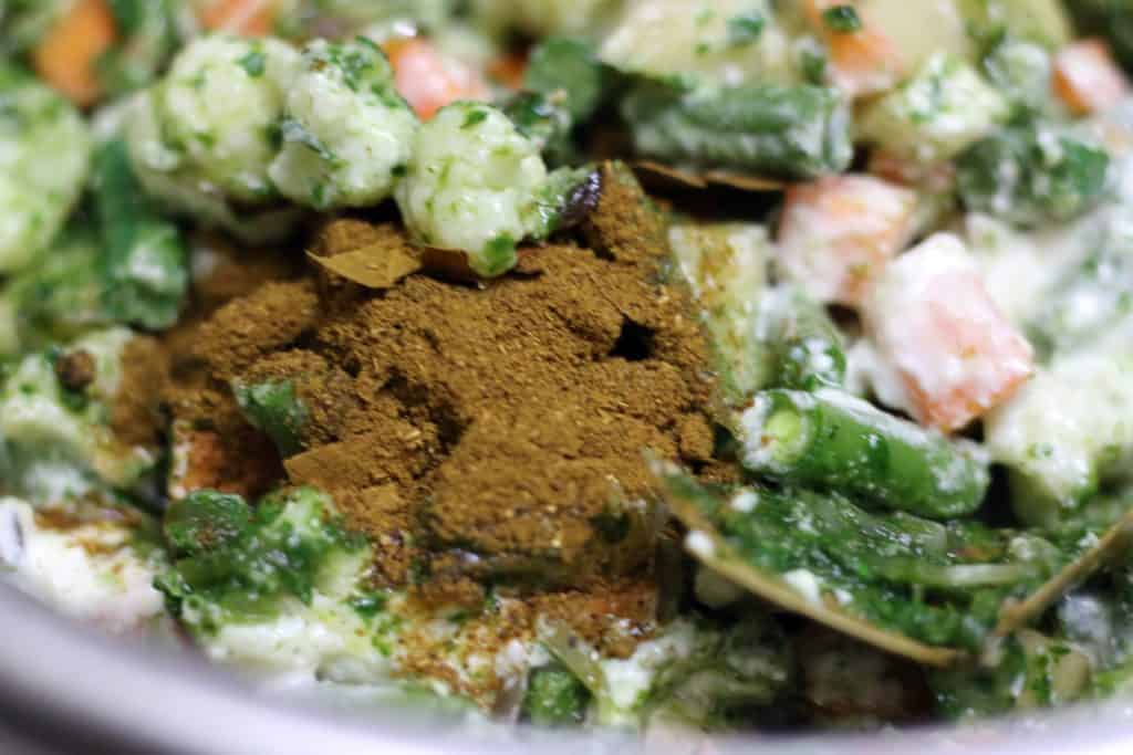 veg biryani restaurant style recipe step 6