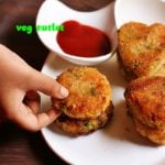 veg cutlet recipe