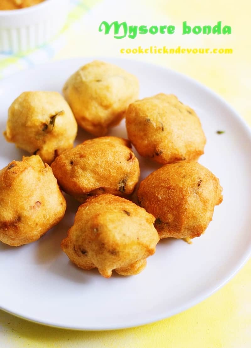 Mysore bonda recipe