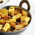 Aloo paneer dry curry