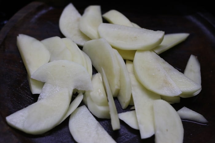 potato wedges recipe step 3