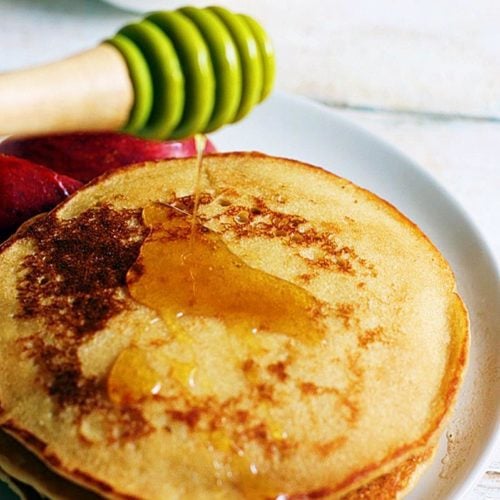 Eggless Pancakes With Whole Wheat Flour Cook Click N Devour!!!
