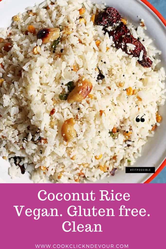 Coconut rice recipe