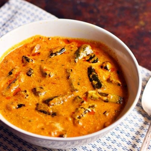 Dahi Bhindi Recipe (Dahi Wali Bhindi) | Cook Click N Devour!!!