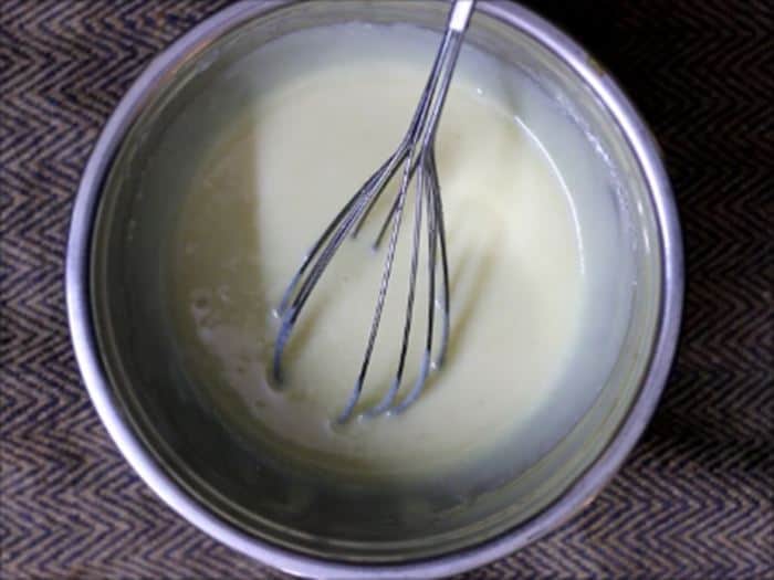 Condensed milk mixture for homemade butterscotch ice cream