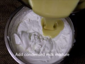 making homemade butterscotch ice cream recipe