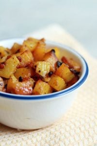 easy potato poriyal