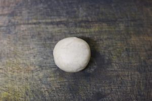 dough ball from poori dough