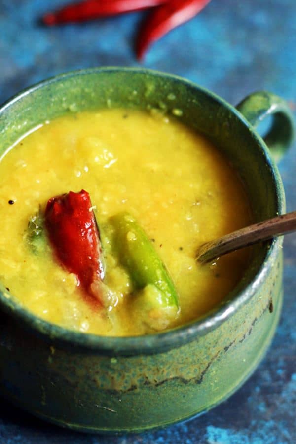 How to make mango dal recope-mamadikaya pappu recipe