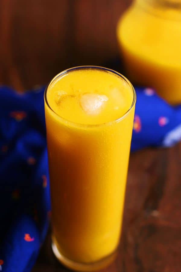 how to make fresh mango juice recipe at home