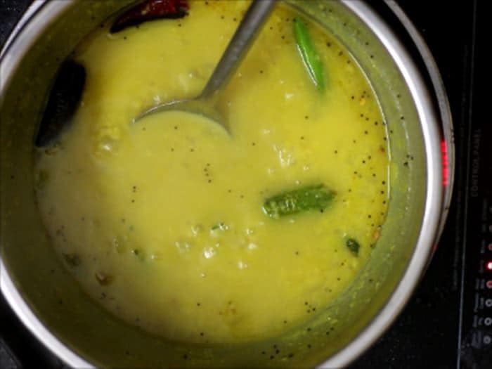 mango dal ready