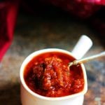 Homemade schezwan sauce