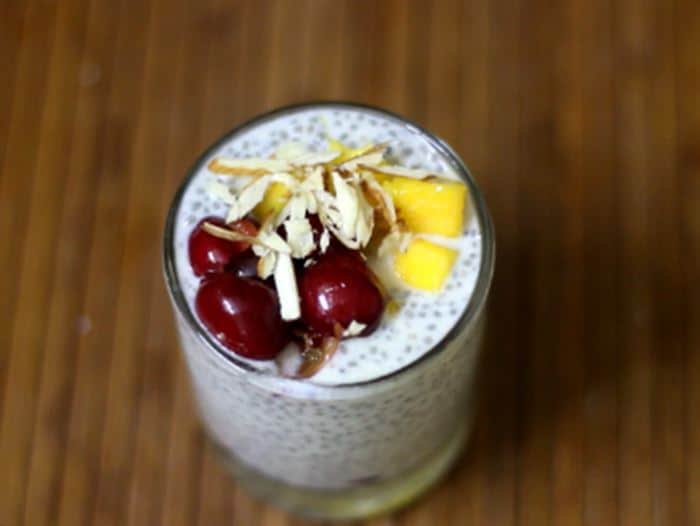 Ready to serve chia pudding recipe