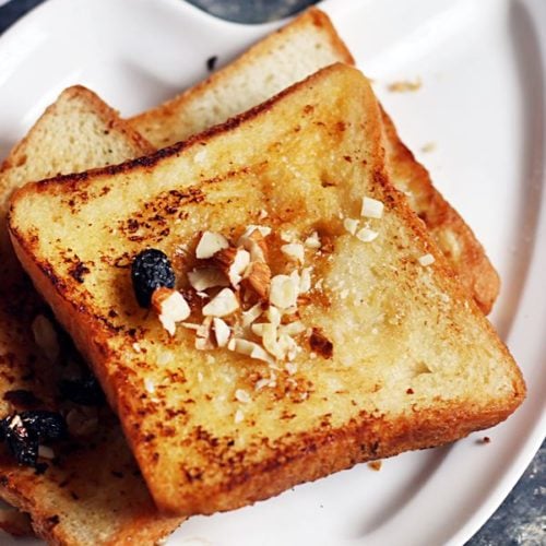 Easy Indian Milk Toast Recipe Cook Click N Devour!!!