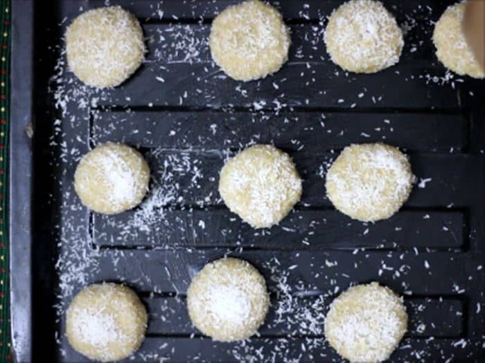 coconut cookies recipe steps