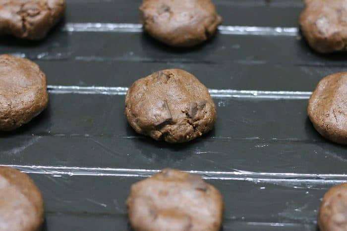 double chocolate cookies recipe, eggfree double chocolate chip cookies recipe