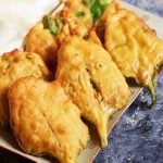 palak pakoda recipe served for snack