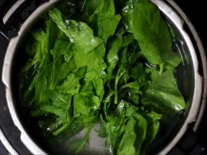 making spinach pasta recipe